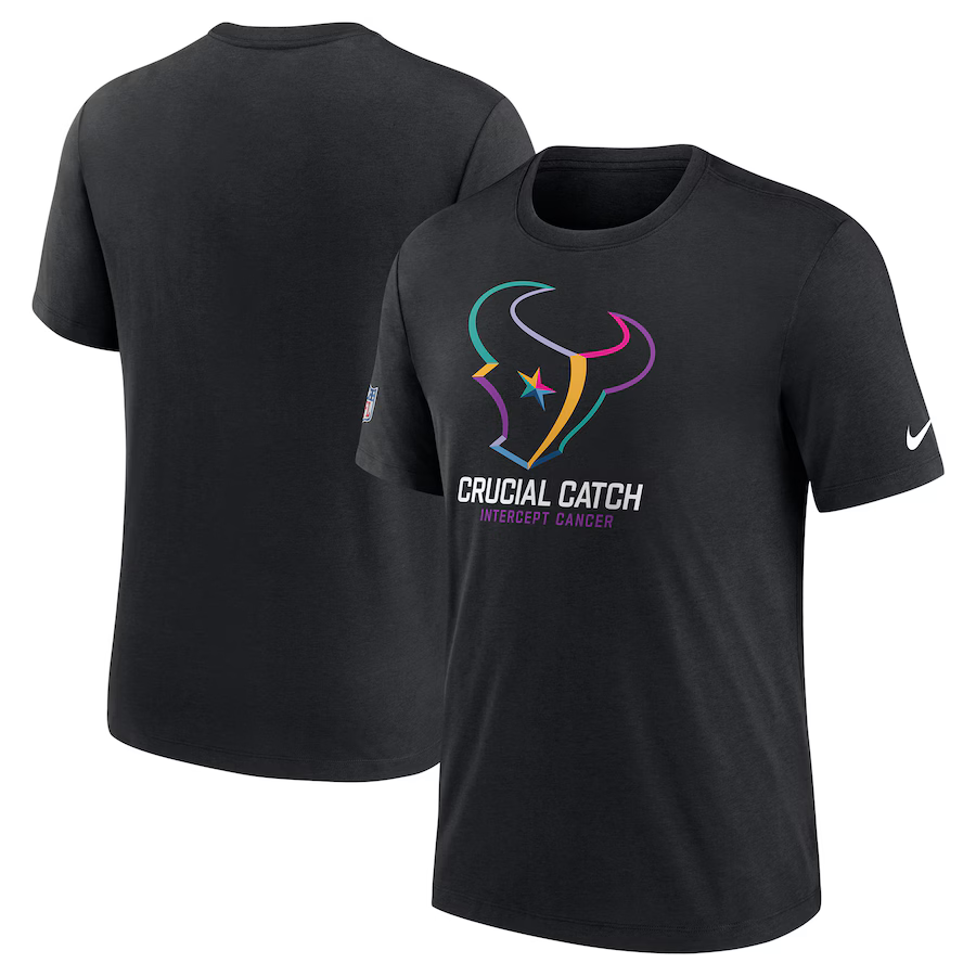 Men Houston Texans 2024 Nike NFL black T shirts